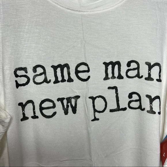 Grayson Threads "same man new plan " Sleeveless Muscle Tee Sleeveless Size Large - Picture 3 of 7